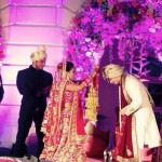 Salman Khan Sister Arpita and Aayush Sharma Wedding Dress Pictures