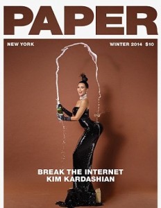 Kim Kardashian Butt Photo Shoot In Paper Magazine Cover Page 2014