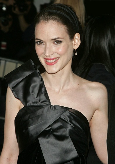 Winona ryder favorite music bands books food biography