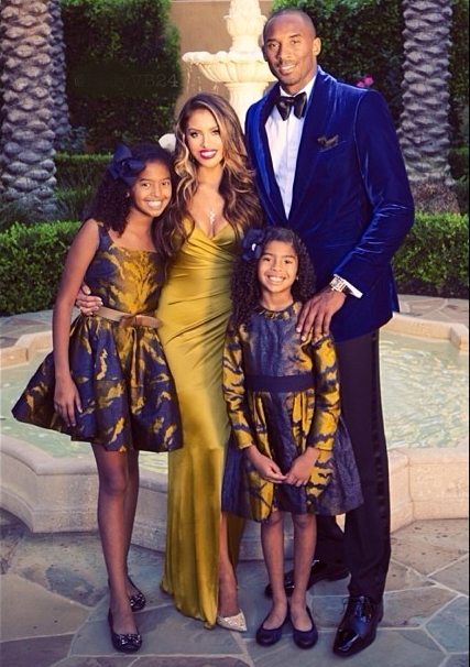 Kobe Bryant Wife and Children