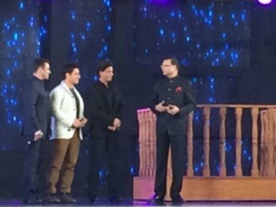 Salman, SRK and Aamir Khan on Aap Ki Adalat