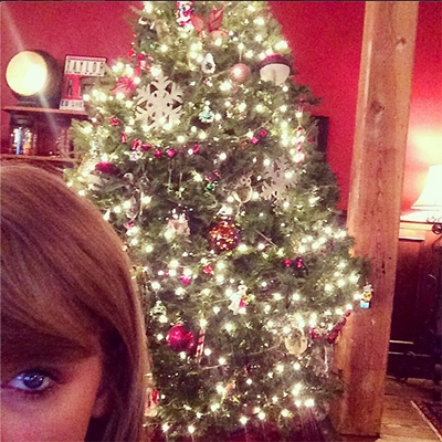 Taylor Swift Christmas Tree 2014