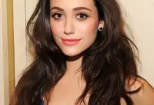 Actress Emmy Rossum Face
