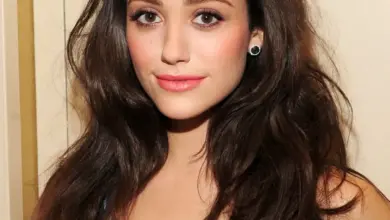 Actress Emmy Rossum Face