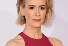 Sarah Paulson close-up portrait