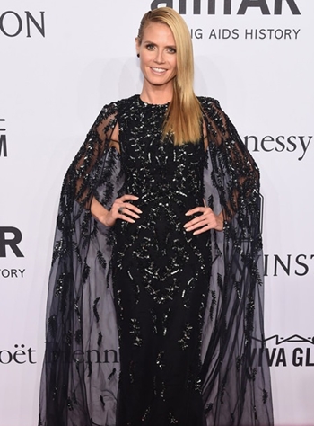 Heidi Klum wymiary Ciała Rozmiar Biustonosza