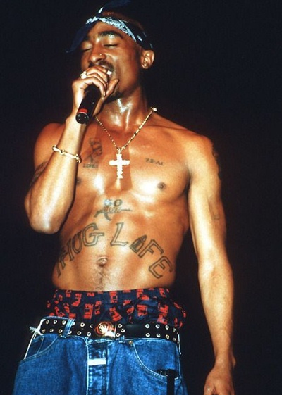 Tupac Shakur Body Measurements Tattoos
