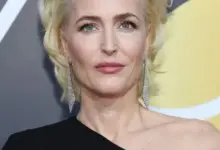 Gillian Anderson Closeup