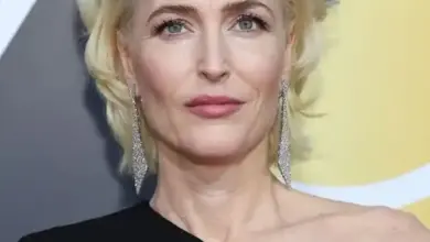 Gillian Anderson Closeup