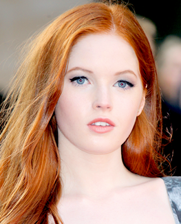 Actress Ellie Bamber