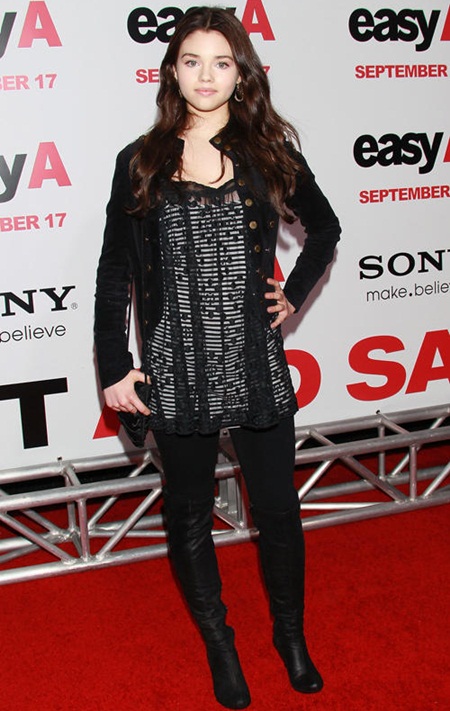 India Eisley Measurements Body Shape