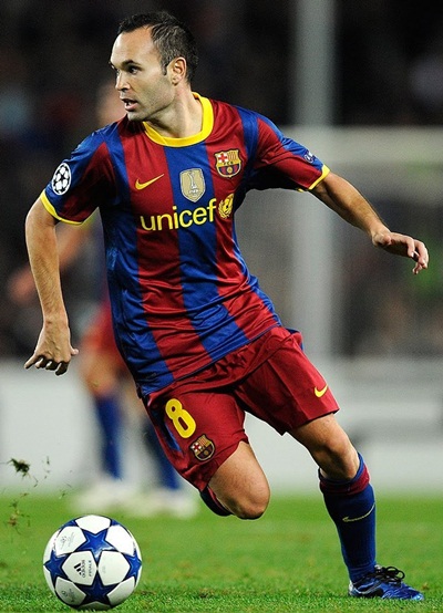 Andres Iniesta Height Weight Shoe Size