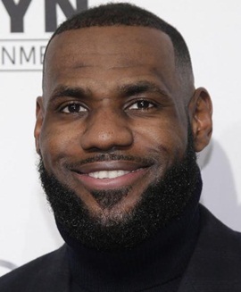 Basketball player LeBron James