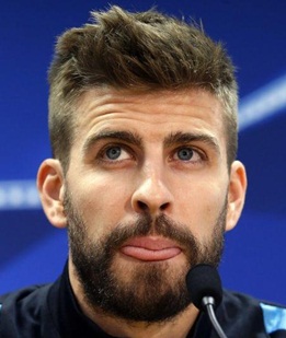 Footballer Gerard Pique