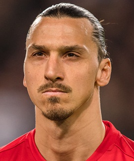 Calciatore Zlatan Ibrahimovic