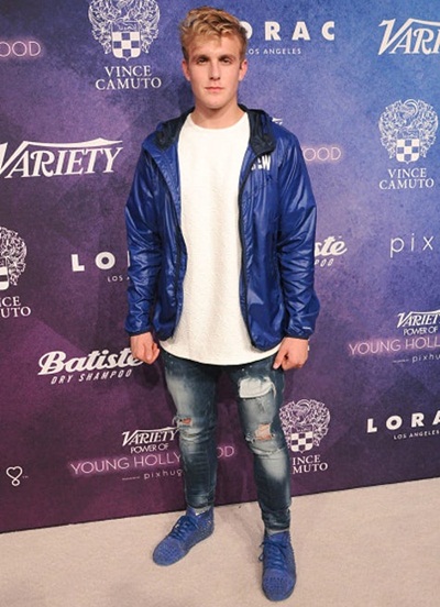 Jake Paul Height Weight Shoe Size