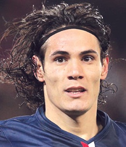 Footballer Edinson Cavani