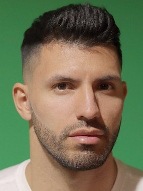 Footballer Sergio Aguero