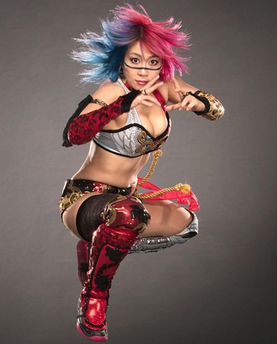 WWE Diva Asuka Height Weight Stats