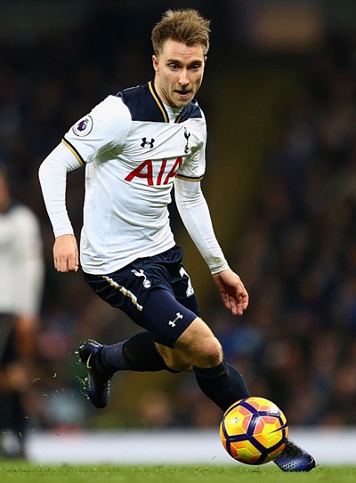 Christian Eriksen Body Measurements Shoe Size