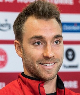 Footballer Christian Eriksen