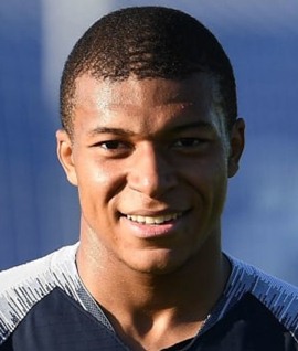 Footballer Kylian Mbappé