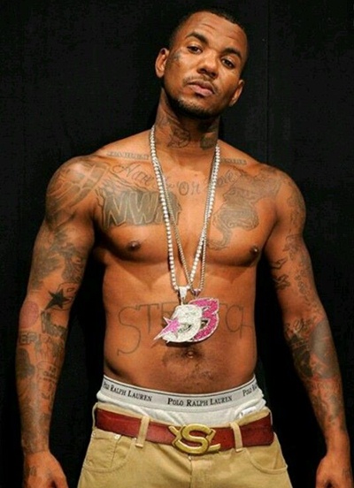 Rapper The Game Body Measurements Stats