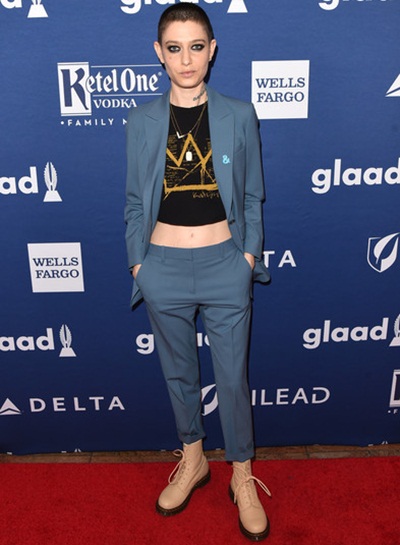 Asia Kate Dillon Height Weight Bra Size