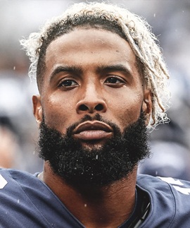 Footballer Odell Beckham Jr.