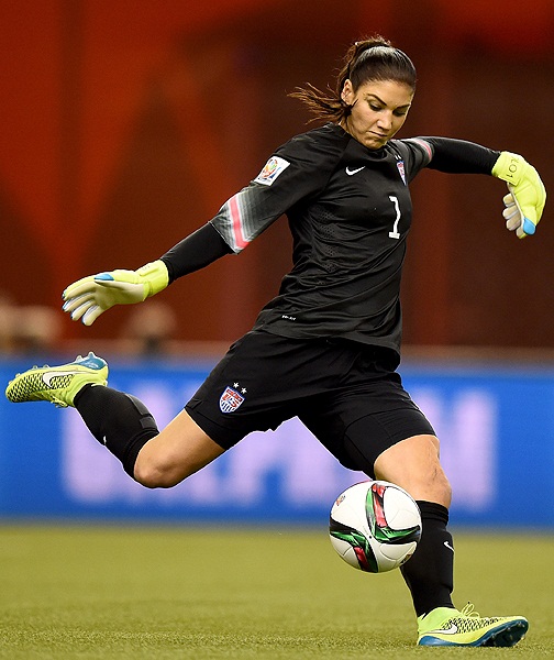 Hope Solo Height Weight Shoe Size