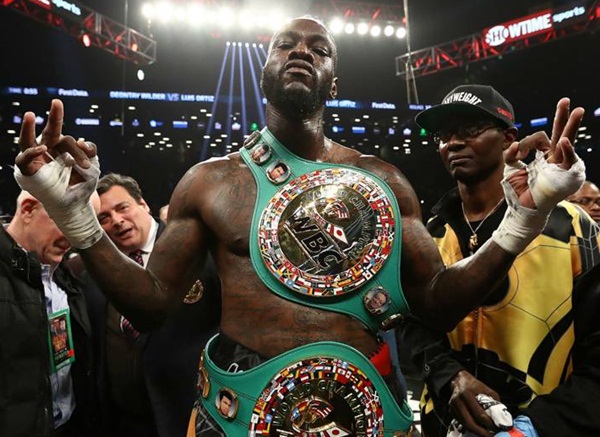 Deontay Wilder Body Measurements Stats