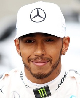 Formula One Racing Driver Lewis Hamilton