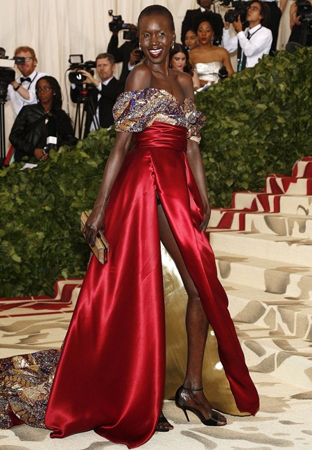 Alek Wek Body Measurements Stats