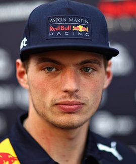 Formula One Driver Max Verstappen