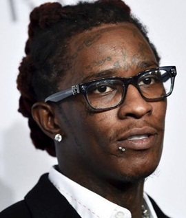 Rapper Young Thug