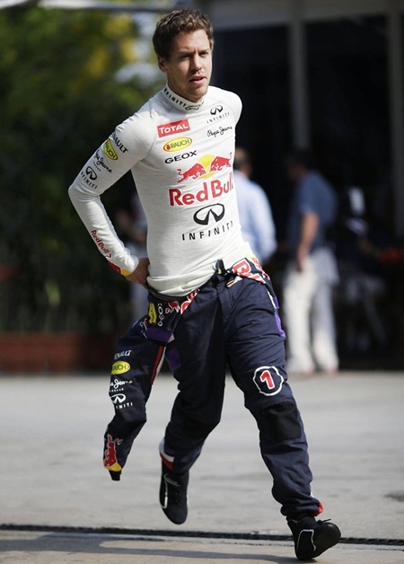 Sebastian Vettel Body Measurements Stats