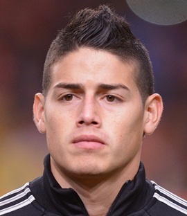 Footballer James Rodriguez