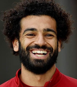 Footballer Mohamed Salah