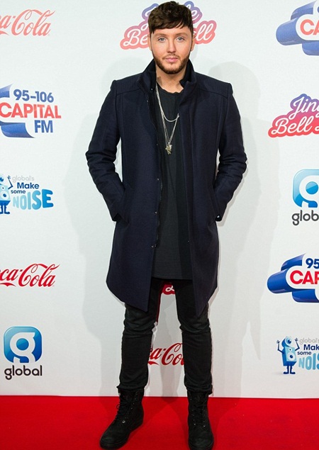 James Arthur Body Measurements Stats