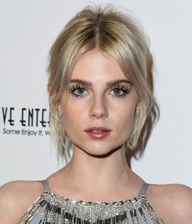 Actress Lucy Boynton