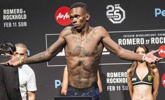 Israel Adesanya Height Weight Stats