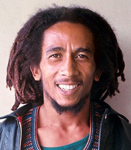 Singer Bob Marley