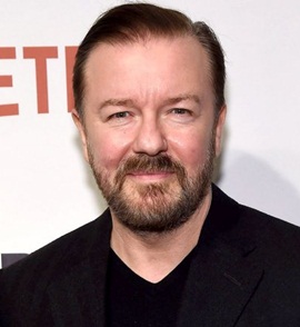 Comedian Ricky Gervais