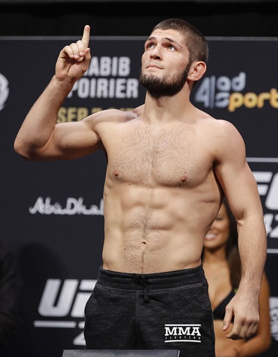 Khabib Nurmagomedov Body Measurements Stats