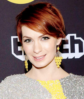 Actress Felicia Day