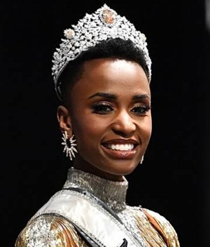 Miss Universe Zozibini Tunzi