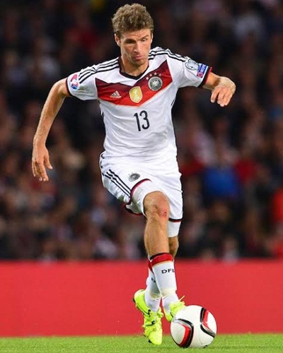 Thomas Muller Measurements and Shoe Size