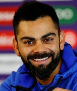 Cricketer Virat Kohli