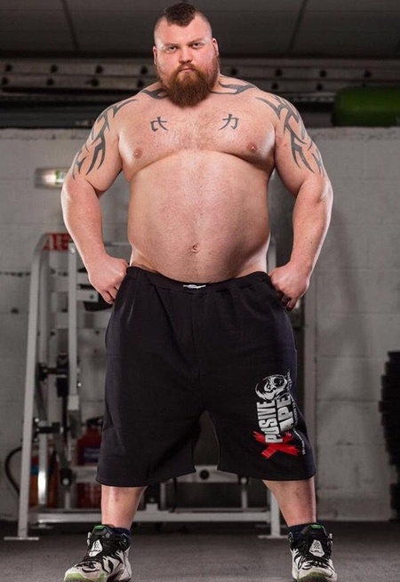 Eddie Hall Height Weight Stats