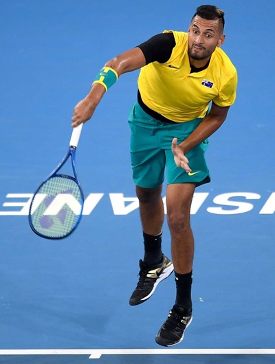 Nick Kyrgios Body Measurements and Shoe Size